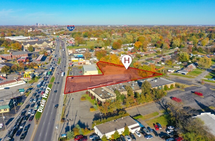 4623 Dixie Hwy, Louisville, KY for sale - Aerial - Image 1 of 3