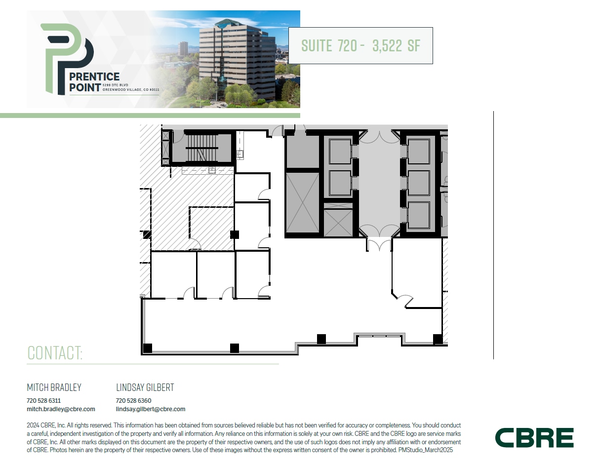5299 Dtc Blvd, Greenwood Village, CO for lease Floor Plan- Image 1 of 1