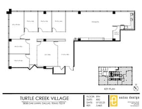 3838 Oak Lawn Ave, Dallas, TX for lease Floor Plan- Image 1 of 1