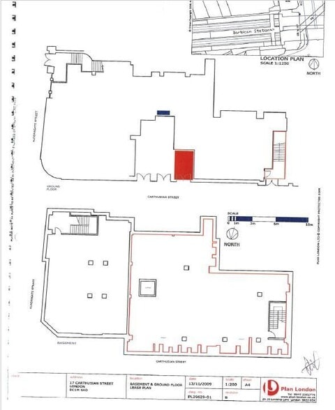 14-17 Carthusian St, London for lease - Floor Plan - Image 3 of 17