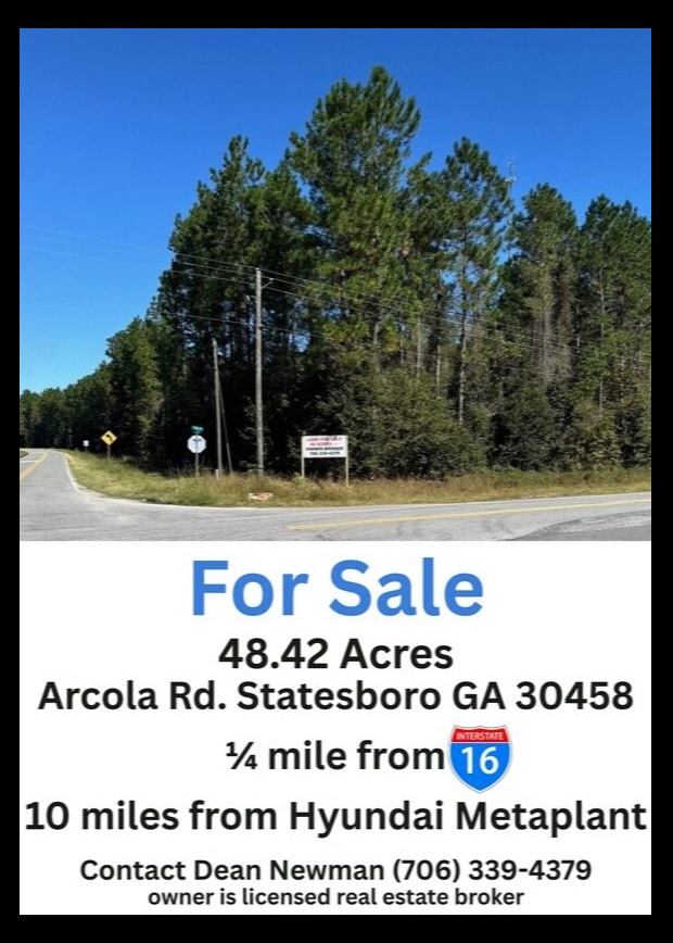 Arcola Road Rd, Statesboro, GA for sale Building Photo- Image 1 of 9