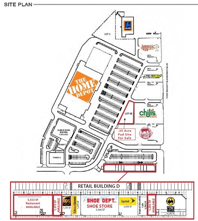 2905 N Broadway, Pittsburg, KS for lease Site Plan- Image 1 of 1