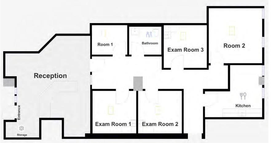 1111 Delafield St, Waukesha, WI for lease Floor Plan- Image 1 of 7