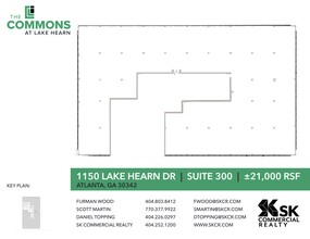 1150 Lake Hearn Dr NE, Atlanta, GA for lease Site Plan- Image 1 of 1