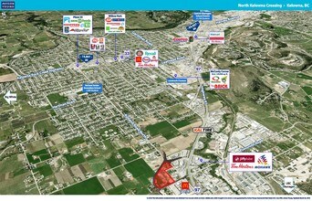 2190 Rutland Rd N, Kelowna, BC - AERIAL map view - Image1