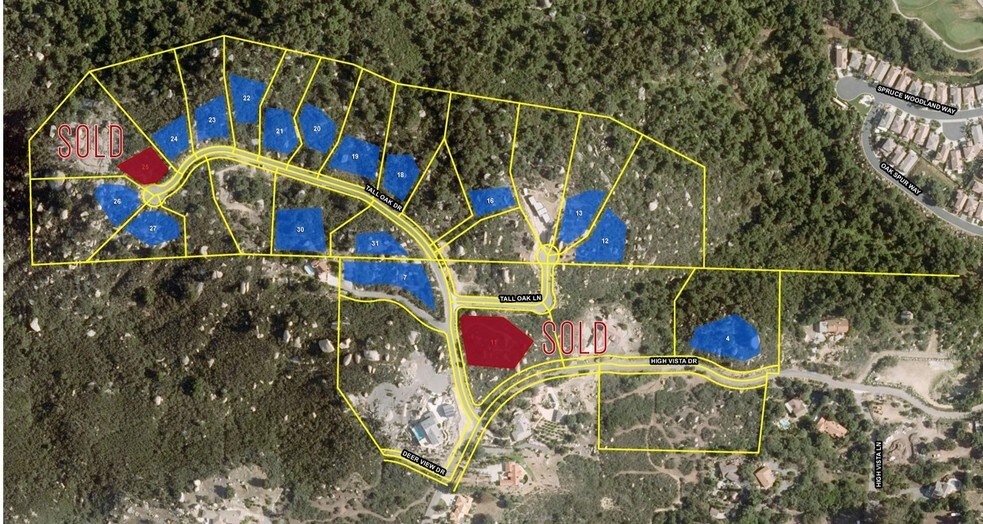 Tall Oak Dr & High Vista Dr, Escondido, CA for sale - Primary Photo - Image 1 of 1