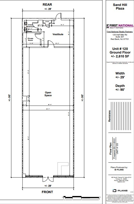 228 S Main St, Newtown, CT for lease Floor Plan- Image 1 of 4