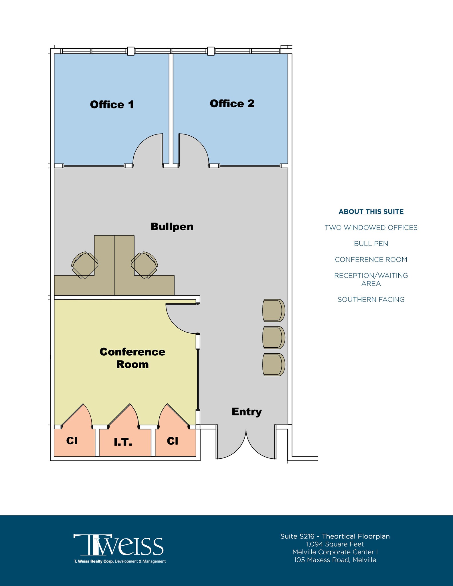 105 Maxess Rd, Melville, NY for lease Floor Plan- Image 1 of 1