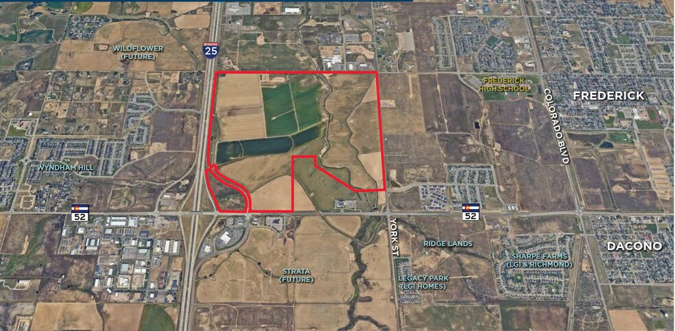 6994 E I-25, Frederick, CO for sale - Aerial - Image 1 of 1