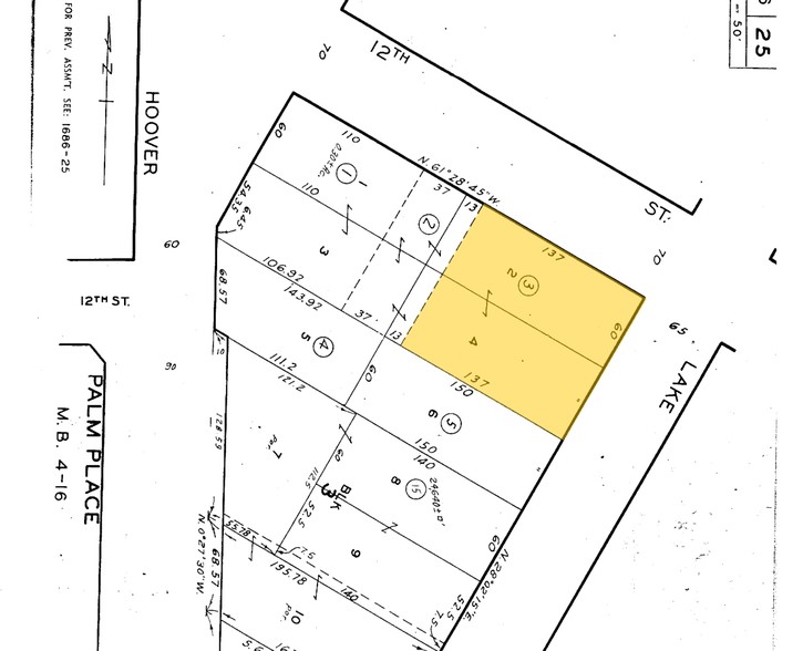 1209 S Lake St, Los Angeles, CA for sale - Plat Map - Image 3 of 6