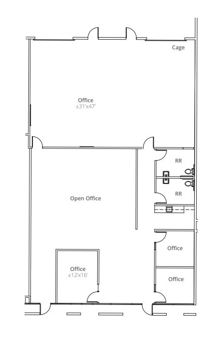 5673 W Las Positas Blvd, Pleasanton, CA for lease Floor Plan- Image 1 of 1