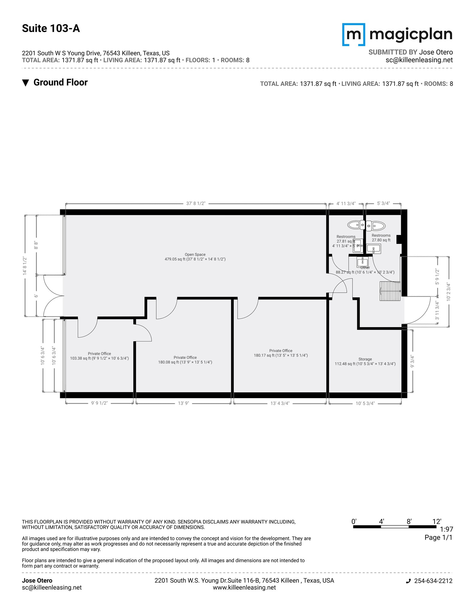 2201 S W S Young Dr, Killeen, TX for lease Site Plan- Image 1 of 11
