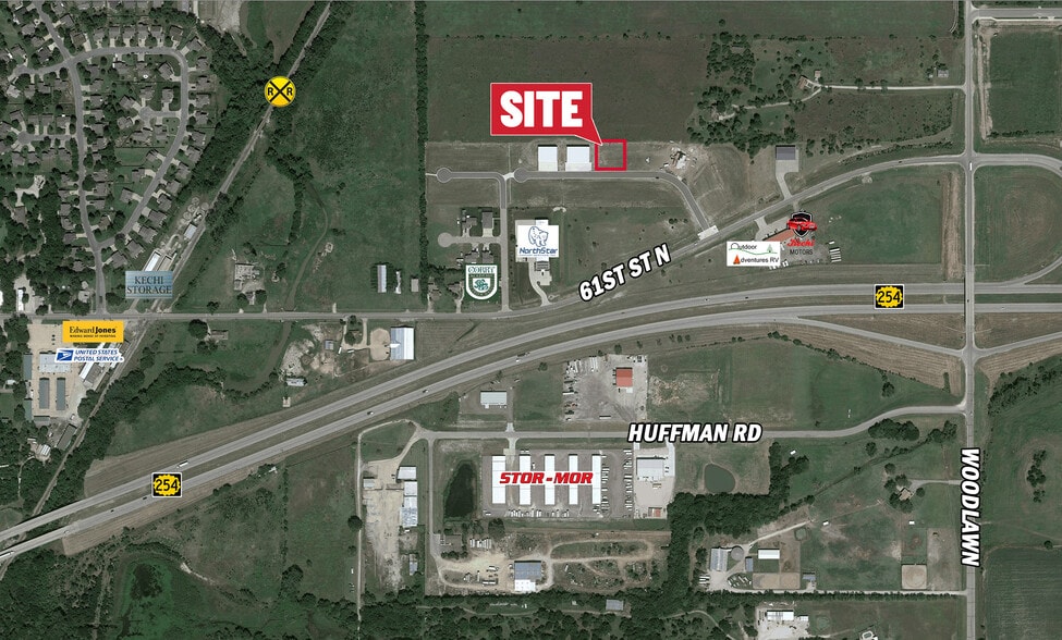 812 Venture, Kechi, KS for lease - Aerial - Image 3 of 3