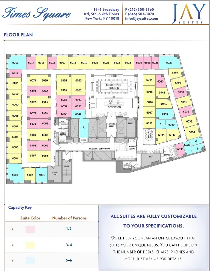 1441 Broadway, New York, NY for lease Floor Plan- Image 1 of 1