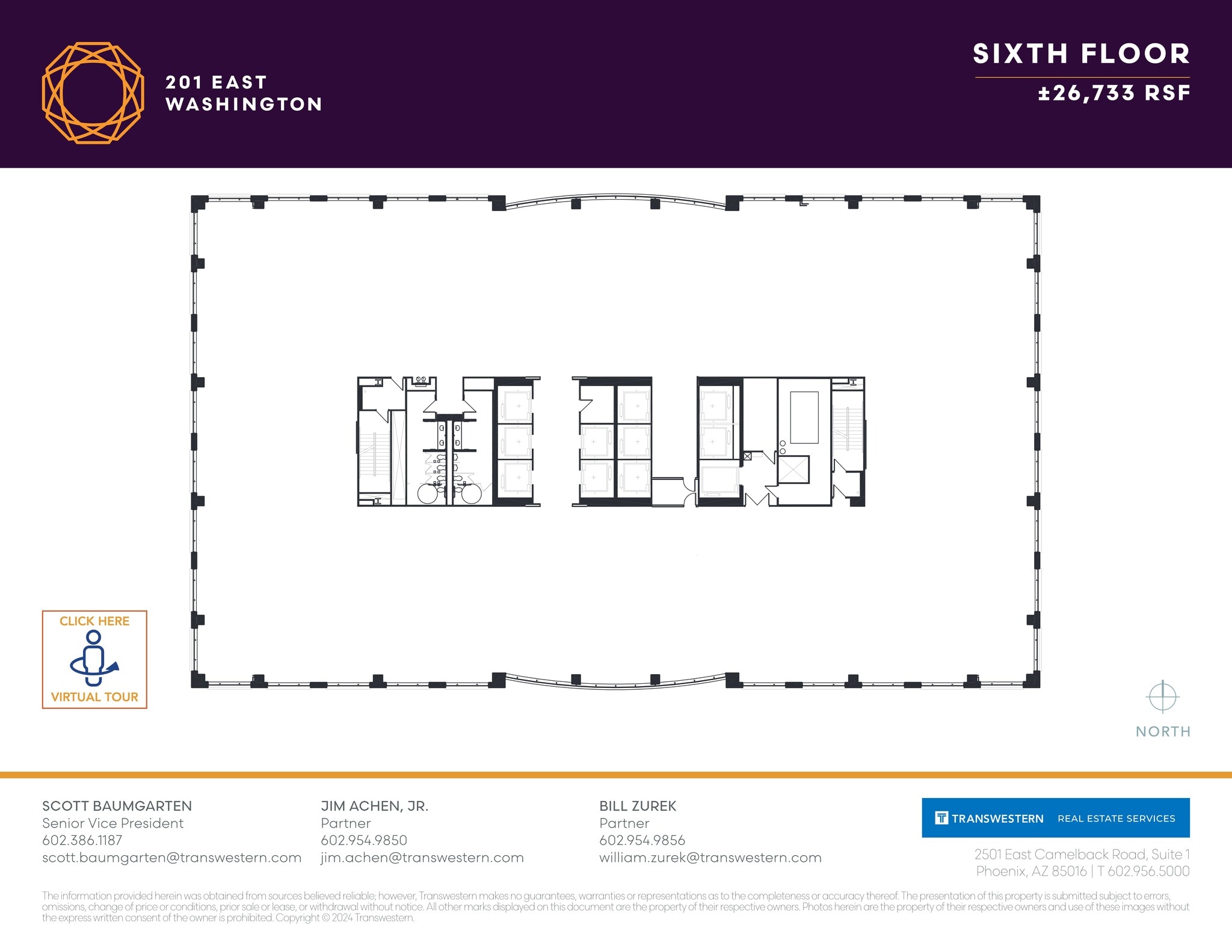 201 E Washington St, Phoenix, AZ for lease Site Plan- Image 1 of 2