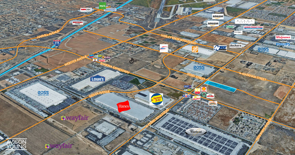 Perry St, Perris, CA for sale - Building Photo - Image 2 of 2