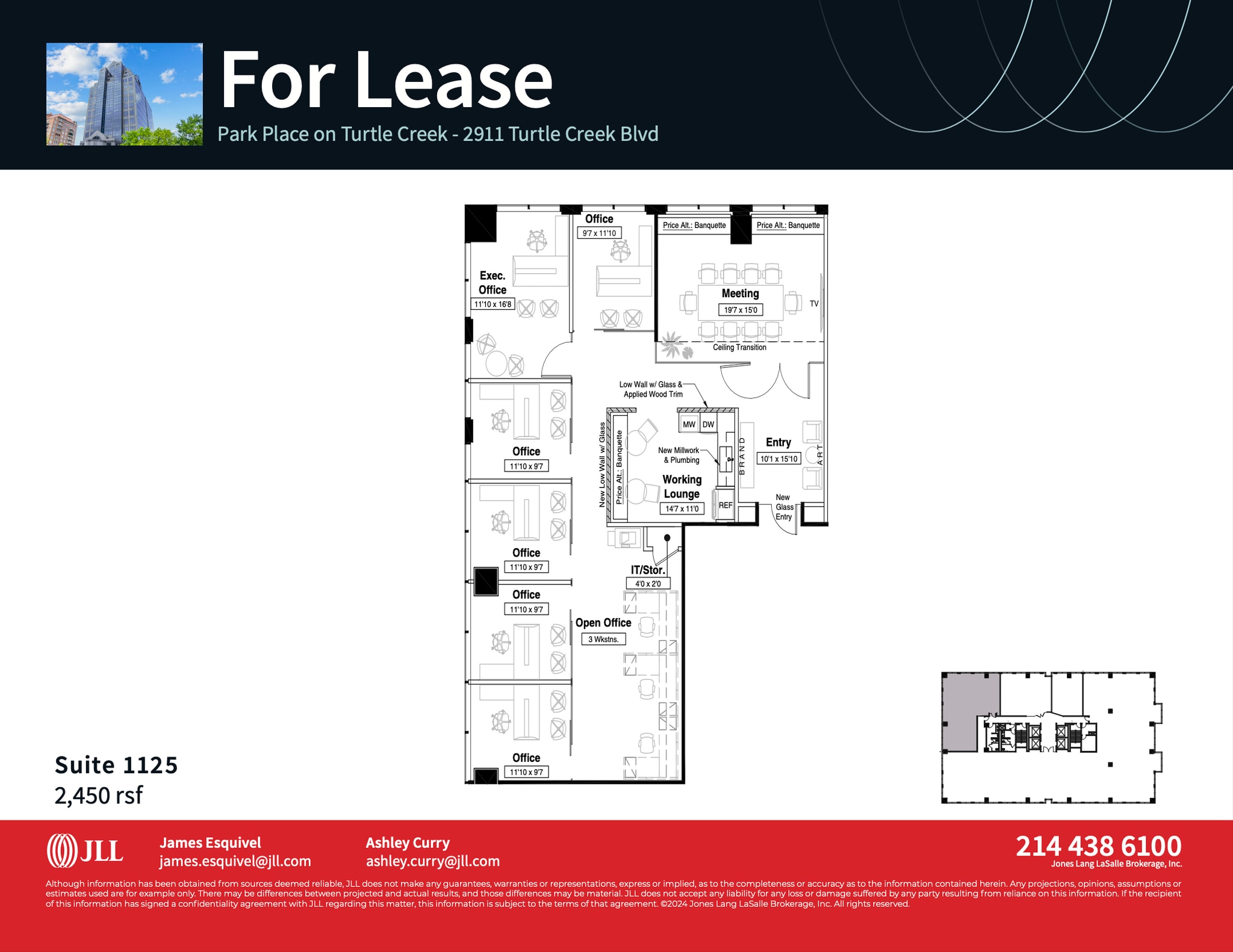 2911 Turtle Creek Blvd, Dallas, TX for lease Floor Plan- Image 1 of 1