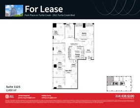 2911 Turtle Creek Blvd, Dallas, TX for lease Floor Plan- Image 1 of 1