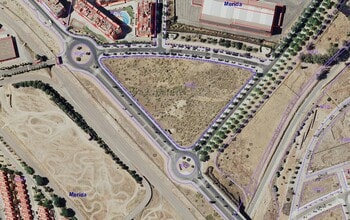 Calle del Marqués de Mortara, 1, Mérida, BAD - AERIAL  map view