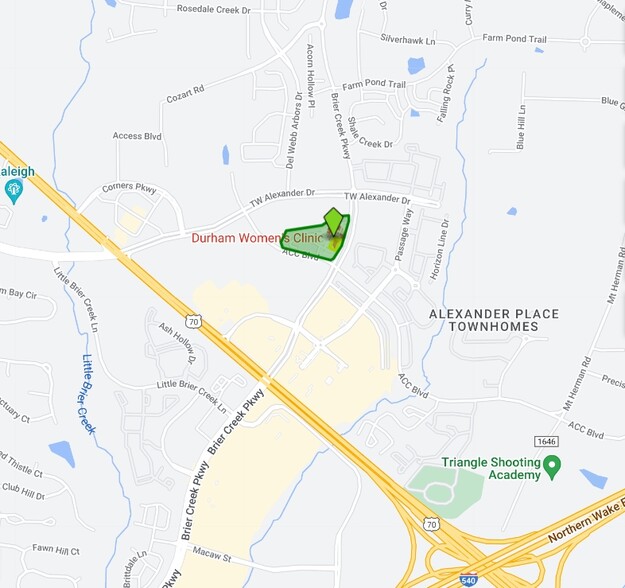 7780 Brier Creek Pky, Raleigh, NC for lease - Plat Map - Image 2 of 7