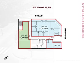 990 N Hill St, Los Angeles, CA for lease Floor Plan- Image 1 of 1