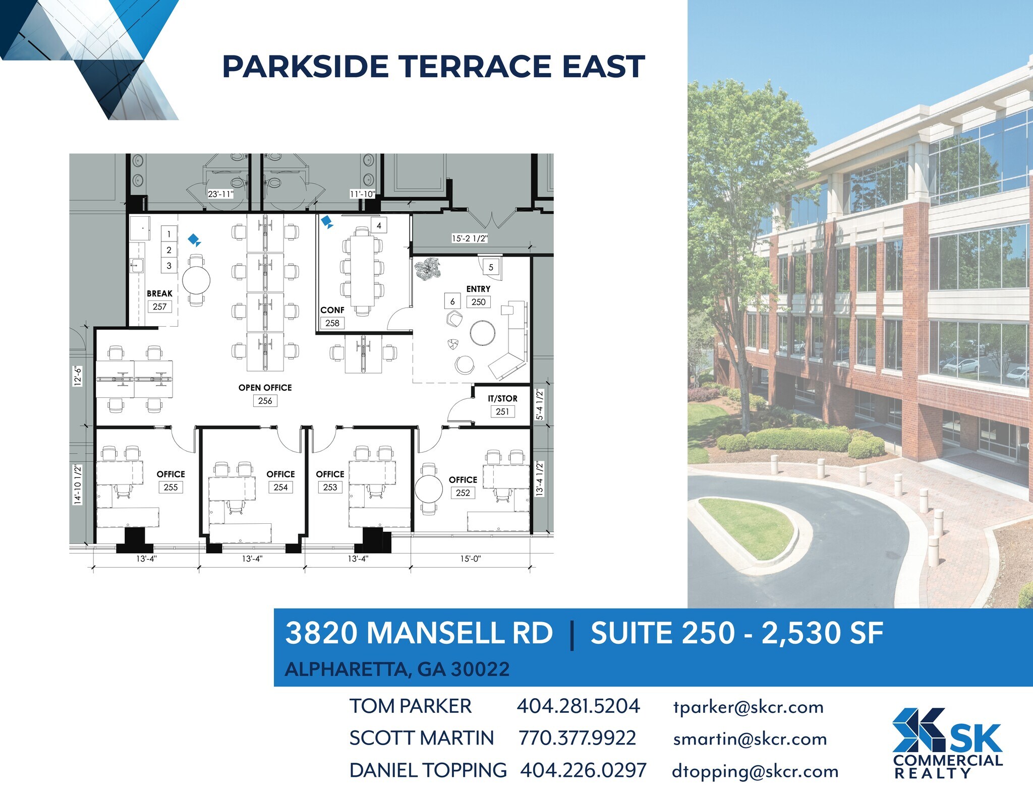 3780 Mansell Rd, Alpharetta, GA for lease Site Plan- Image 1 of 1