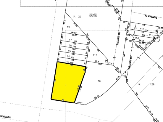 65-35 Queens Blvd, Woodside, NY for sale - Plat Map - Image 1 of 1