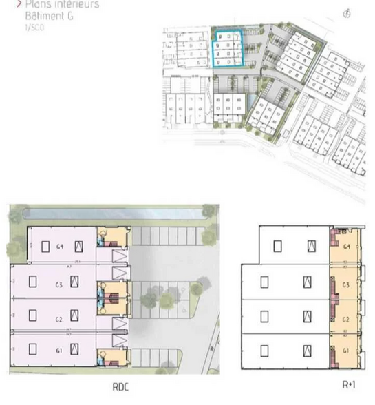 Flex in Saint-Pierre-du-Perray for lease - Floor Plan - Image 2 of 2