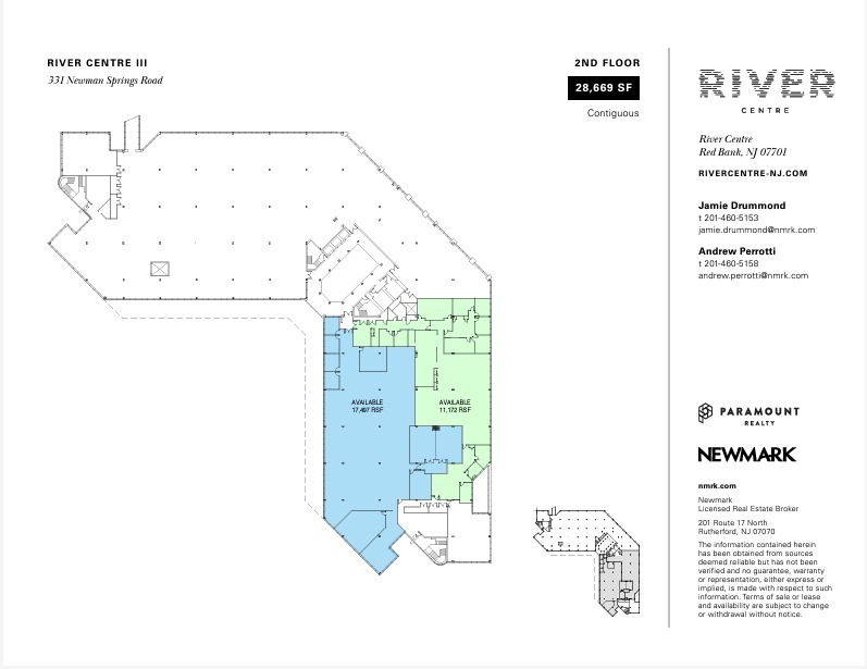 331 Newman Springs Rd, Red Bank, NJ for lease Floor Plan- Image 1 of 1