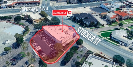 4058-4068 S Victoria Ave, View Park, CA - AERIAL  map view