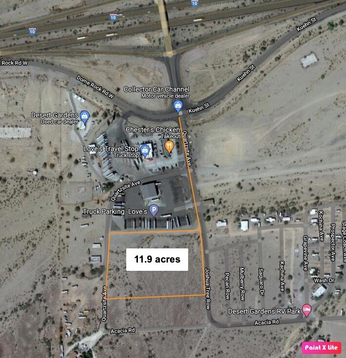 Quartzsite, Quartzsite, AZ for sale Aerial- Image 1 of 1