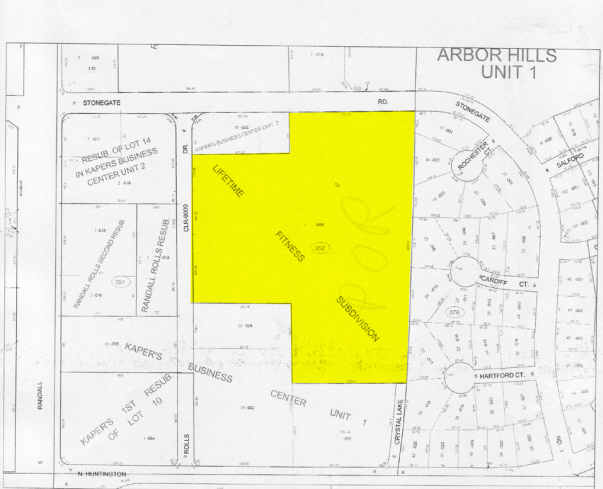 245-285 Stonegate Rd, Algonquin, IL for sale Plat Map- Image 1 of 1