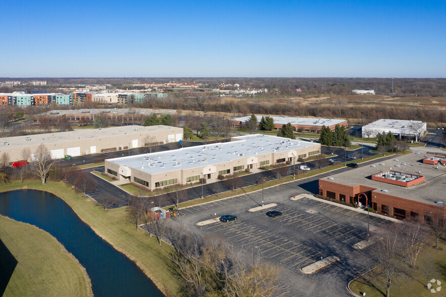 1278-1300 Barclay Blvd, Buffalo Grove, IL for lease - Aerial - Image 3 of 3