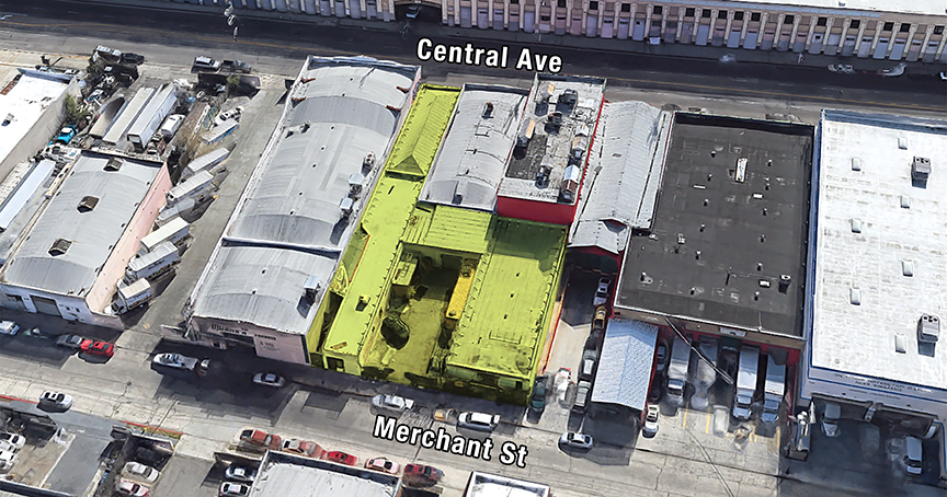DTLA Industrial Compound portfolio of 3 properties for sale on LoopNet.com - Aerial - Image 1 of 9