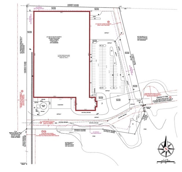 1000 Union Ct, Kennesaw, GA for lease - Site Plan - Image 2 of 6