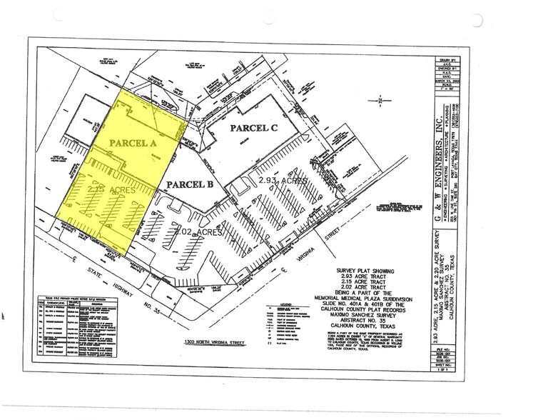 102 Calhoun St, Port Lavaca, TX for lease - Site Plan - Image 2 of 2