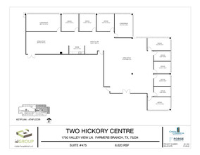 1750 Valley View Ln, Farmers Branch, TX for lease Floor Plan- Image 1 of 1