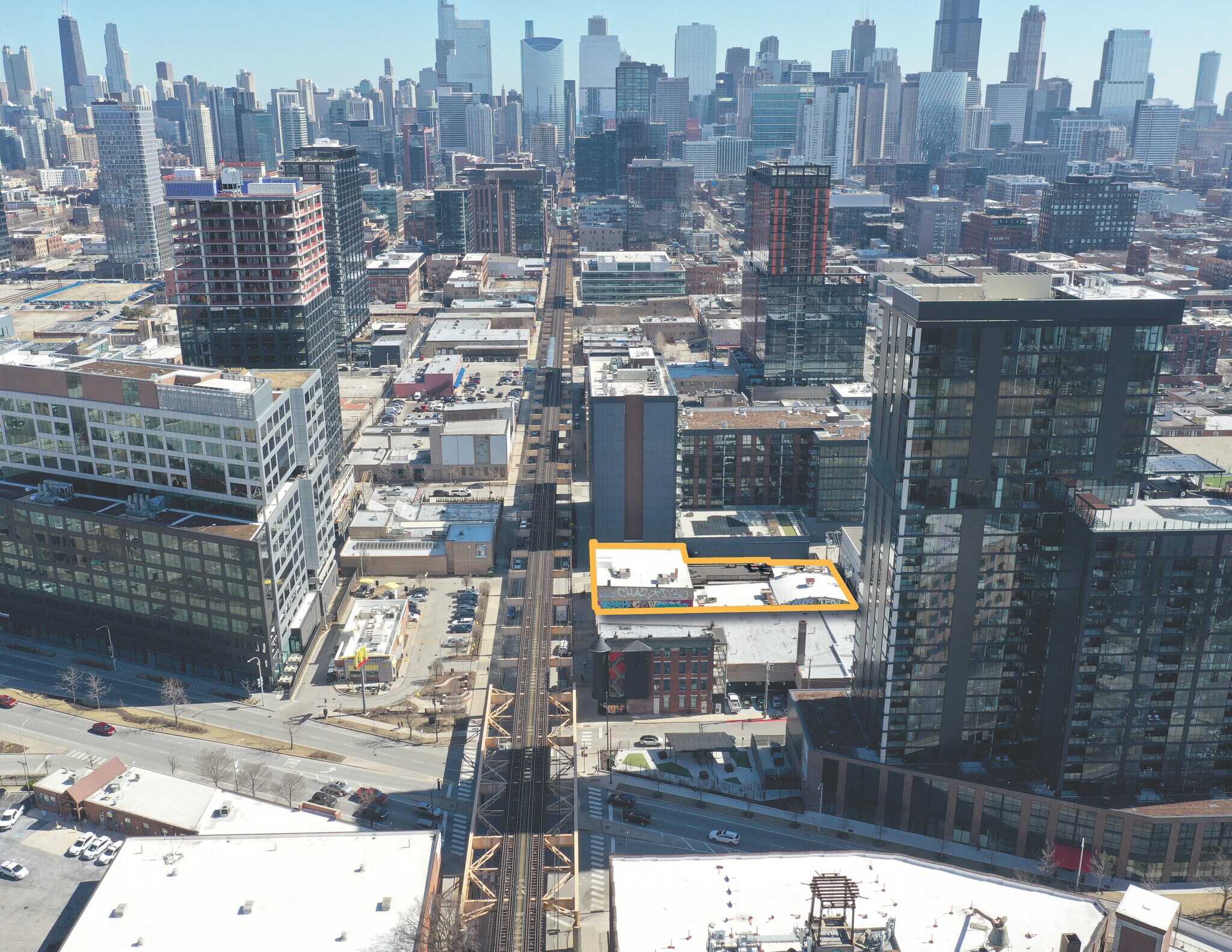 1375 W Lake St, Chicago, IL for sale Aerial- Image 1 of 6