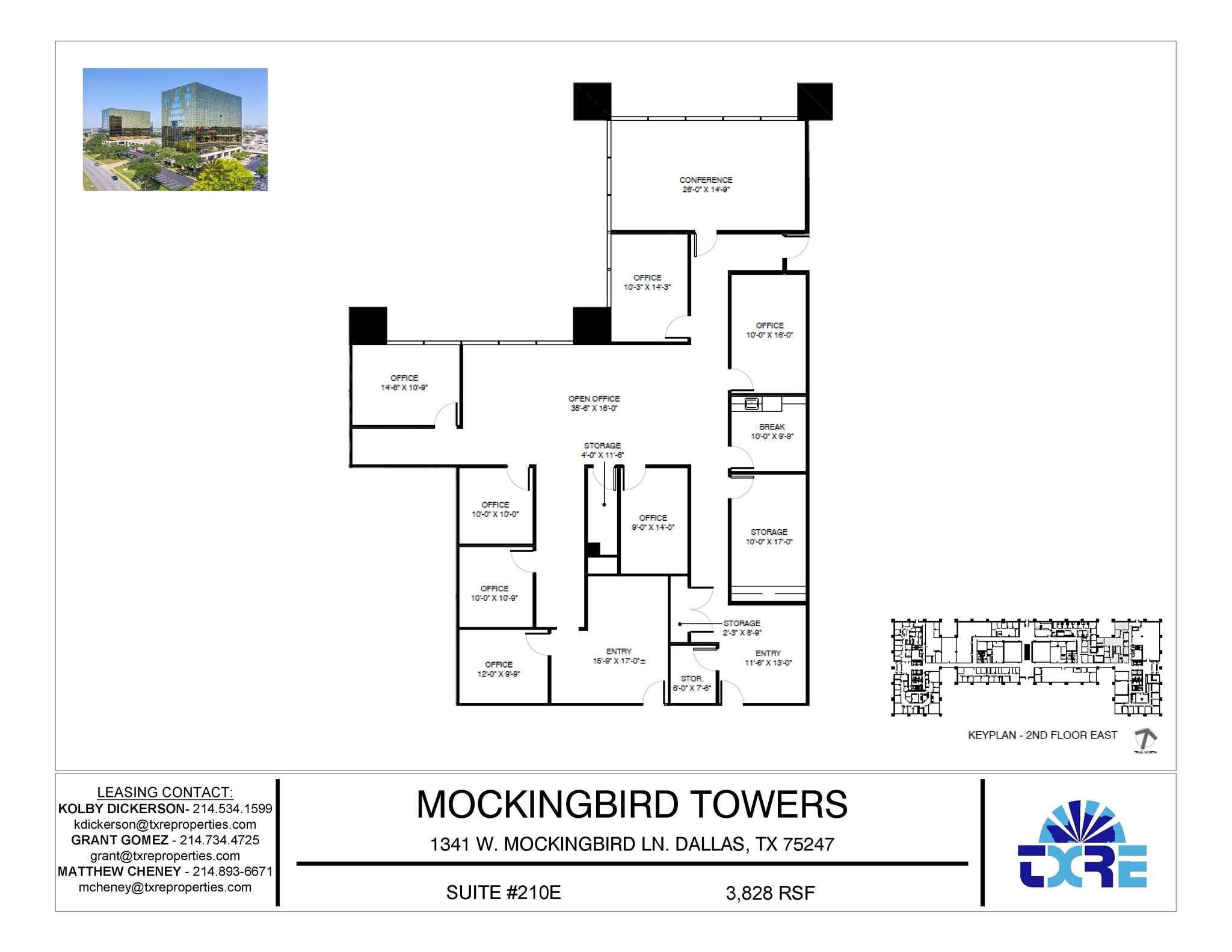 1341 W Mockingbird Ln, Dallas, TX for lease Floor Plan- Image 1 of 1