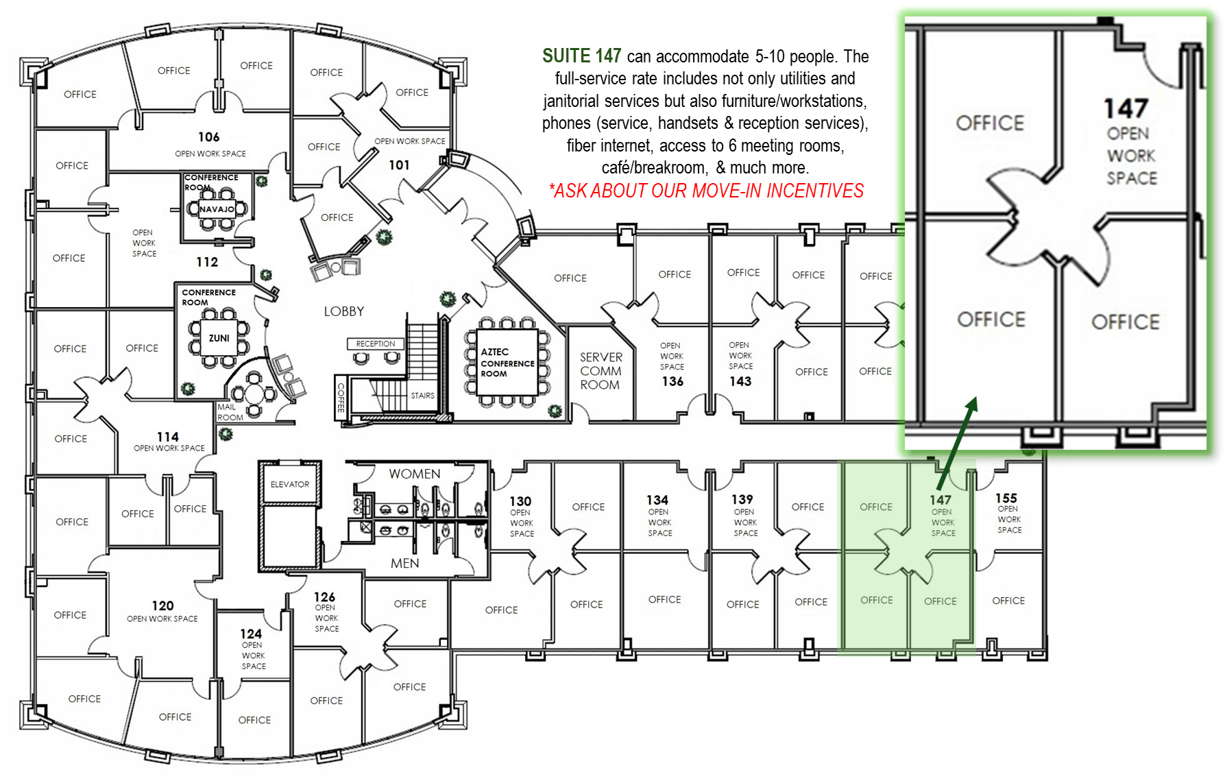 9375 E Shea Blvd, Scottsdale, AZ for lease Floor Plan- Image 1 of 7