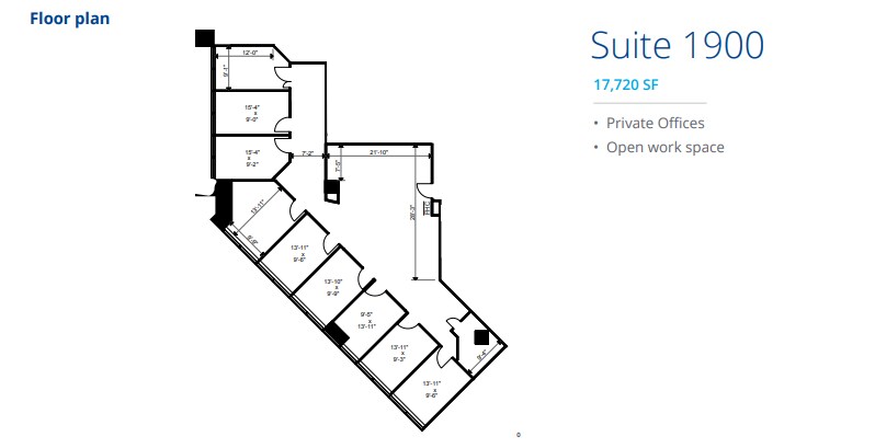 4950 Yonge St, Toronto, ON for lease Floor Plan- Image 1 of 1