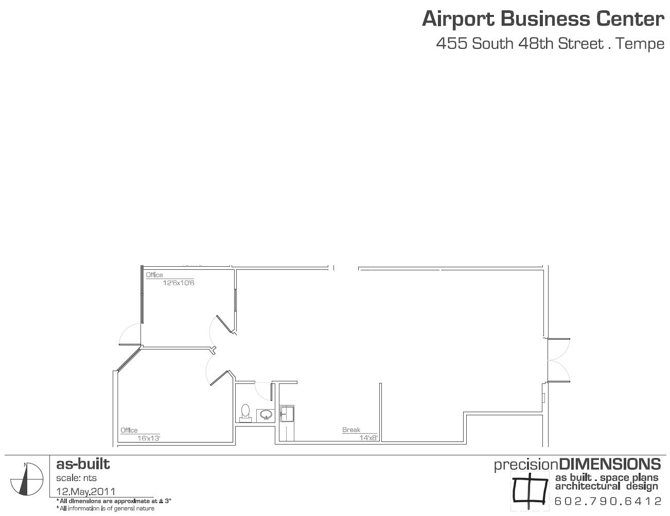 637 S 48th St, Tempe, AZ for lease Floor Plan- Image 1 of 1