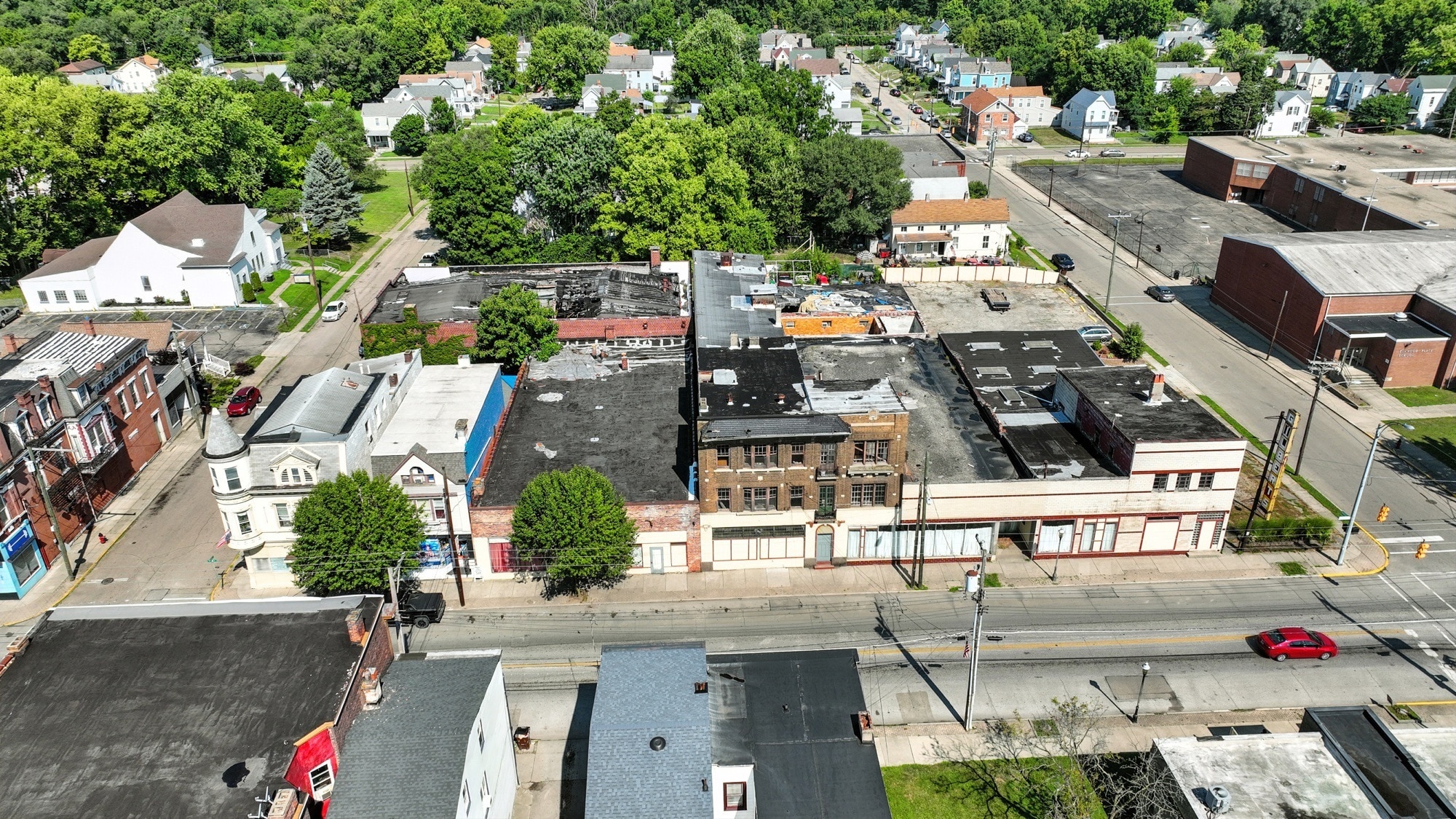 6105-6117 Vine St, Cincinnati, OH for sale Aerial- Image 1 of 52
