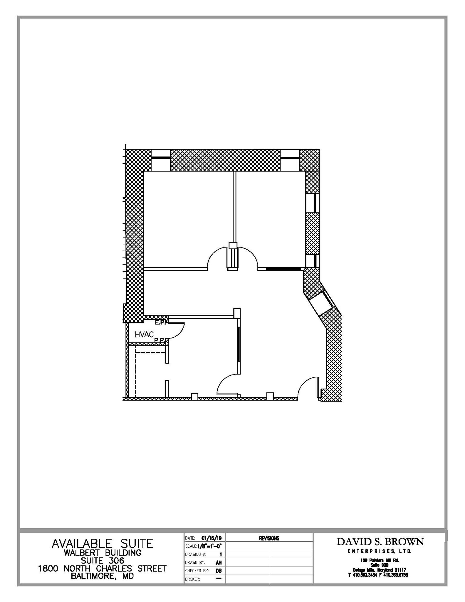 1800 N Charles St, Baltimore, MD for lease Floor Plan- Image 1 of 1