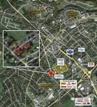 112 Houston St, Lexington, VA - AERIAL  map view