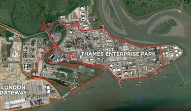 Thames Enterprise Park, Stanford Le Hope, ESS - Aerial  map view - Image1