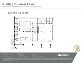 3025 S Parker Rd, Aurora, CO for lease Floor Plan- Image 1 of 1