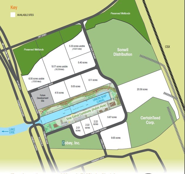 80 Ship Canal Pky, Buffalo, NY for sale - Site Plan - Image 2 of 2