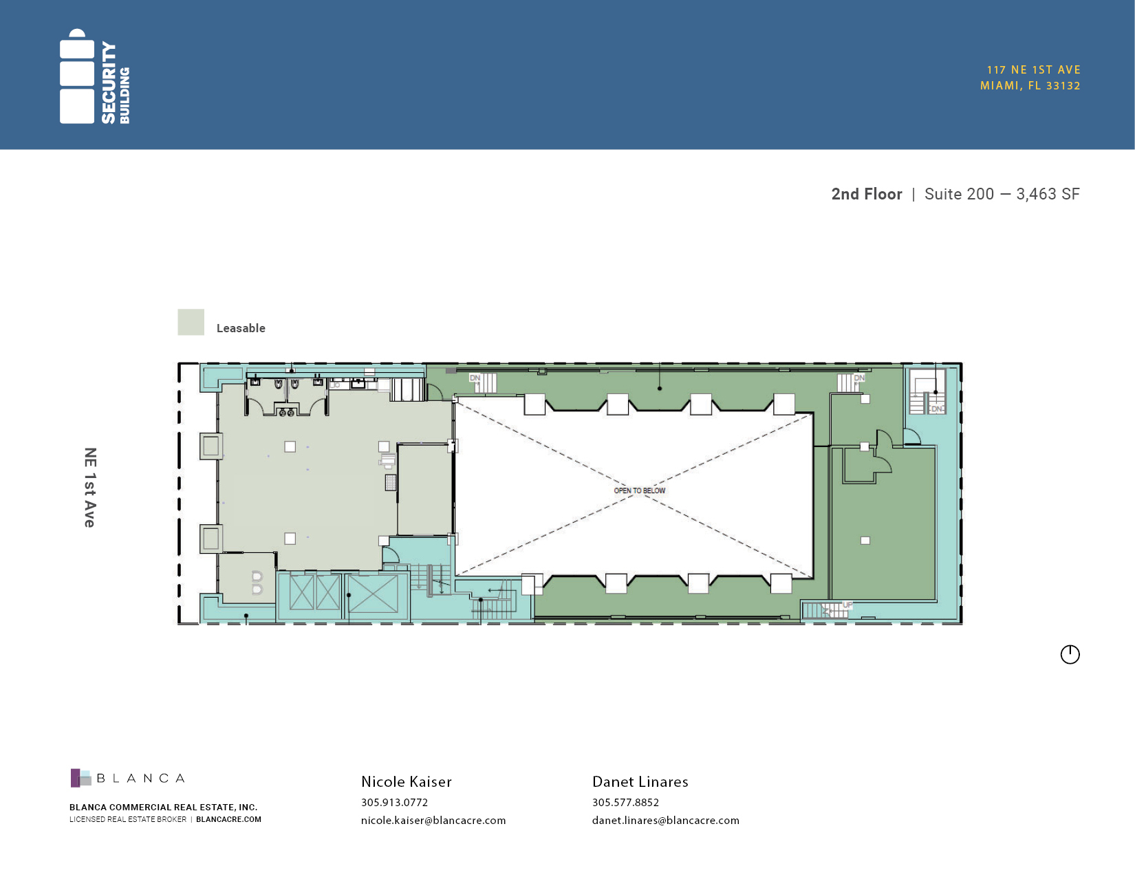 117 NE 1st Ave, Miami, FL for lease Floor Plan- Image 1 of 1