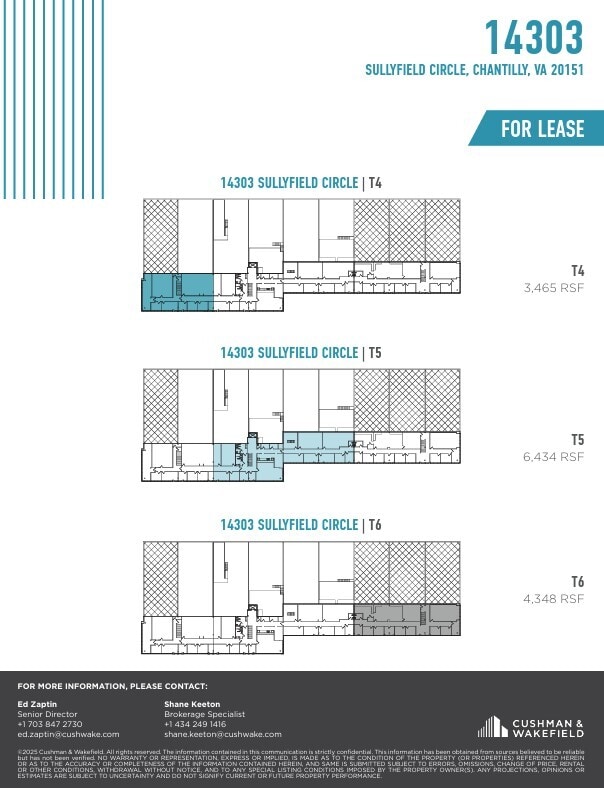 14303 Sullyfield Cir, Chantilly, VA for lease Floor Plan- Image 1 of 1